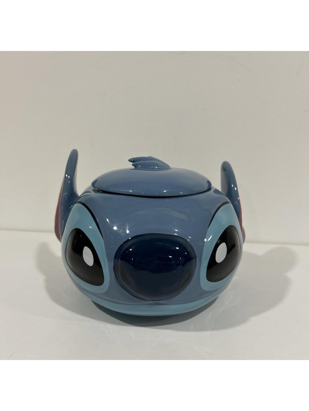 Paladone Disney Stitch Shaped Cookie Jar Ceramic Storage Jar